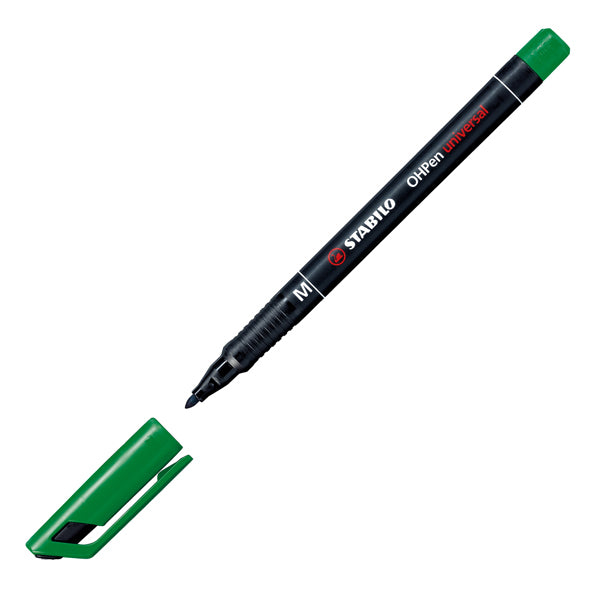 Pennarello OHPen universal permanente 843 - punta media 1 mm - colori assortiti - Stabilo - conf. 8 pezzi