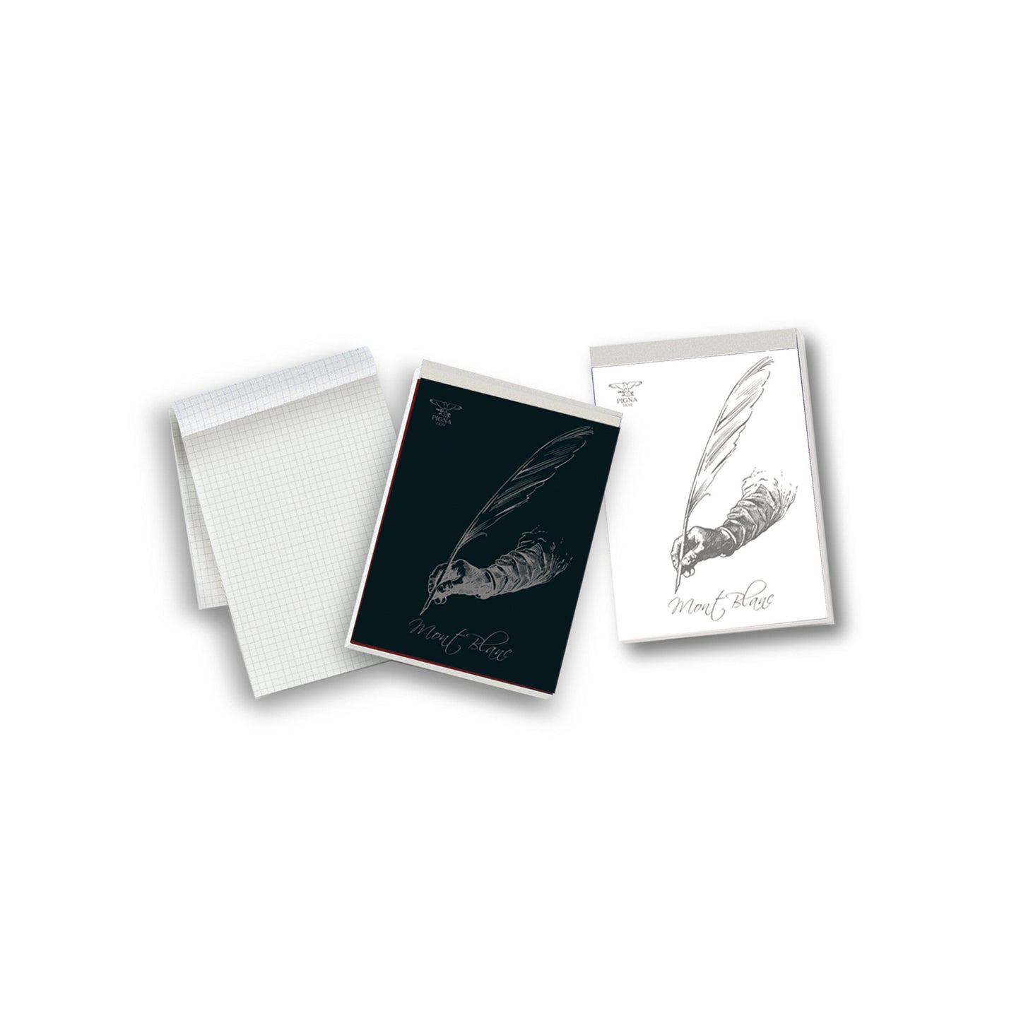 Blocco Montblanc - A5 - 60 gr - 70 fogli - 1 rigo - Pigna