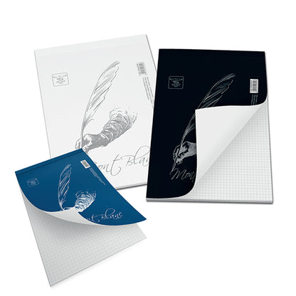 Blocco Montblanc - A5 - 60 gr - 70 fogli - bianco - Pigna