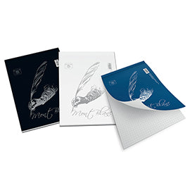 Blocco Montblanc - A4 - 60 gr - 70 fogli - 5mm - Pigna