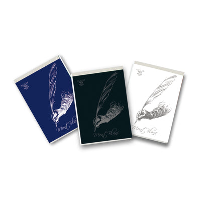 Blocco Montblanc - A4 - 60 gr - 70 fogli - 1 rigo - Pigna