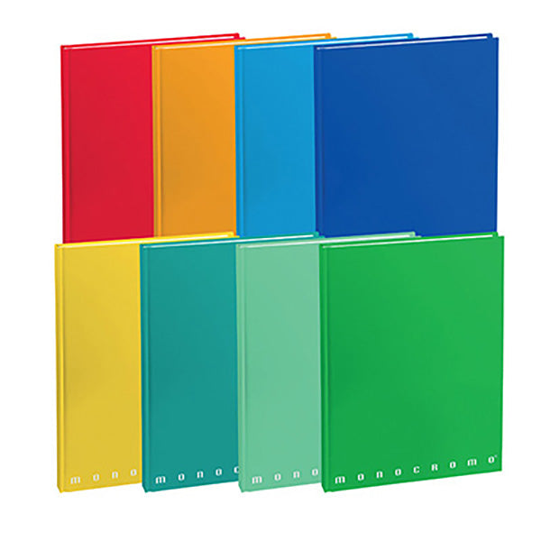 Maxiquaderno Monocromo - A4 - 1 rigo - 60 fogli - 80 gr - cartonato - Pigna