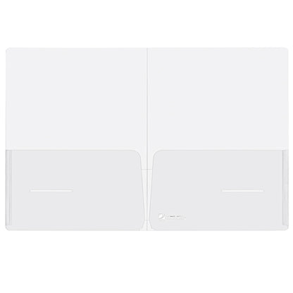 Cartella con doppia tasca Full - A4 - PP - trasparente - King Mec