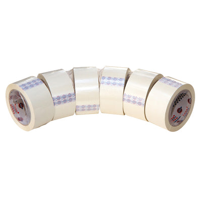Nastro adesivo 330 - 5 cm x 66 m - PVC - bianco - Eurocel