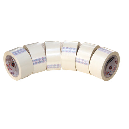 Nastro adesivo 330 - 5 cm x 66 m - PVC - bianco - Eurocel