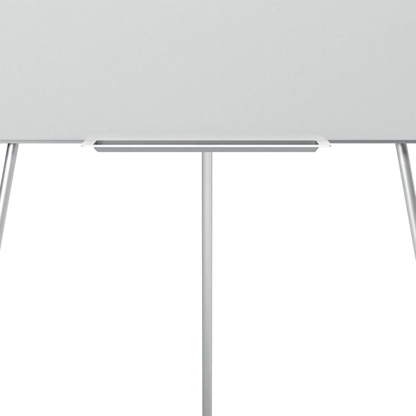 Lavagna portablocco Classic con cavalletto - 100 x 68,5 cm - bracci estensibili - bianco - Nobo