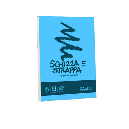 Blocco Schizza & Strappa - A6 - 105 x 148mm - 50gr - 150 fogli - Favini