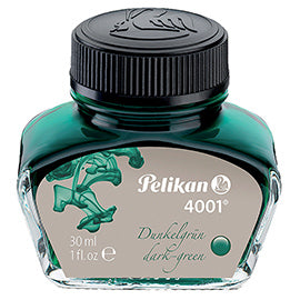 Inchiostro stilografico 4001 - 30 ml - verde scuro - Pelikan