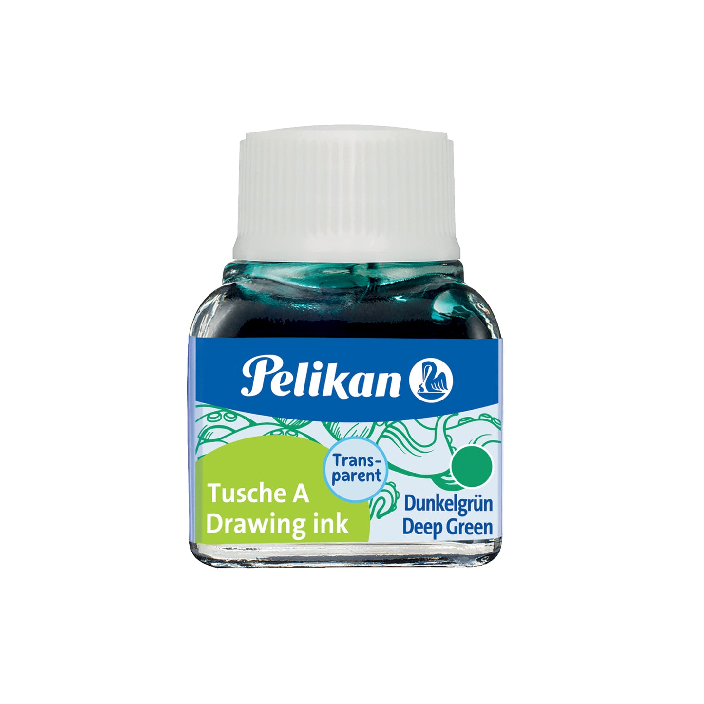 Inchiostro di china 523 - 10ml - verde scuro 7 l - Pelikan