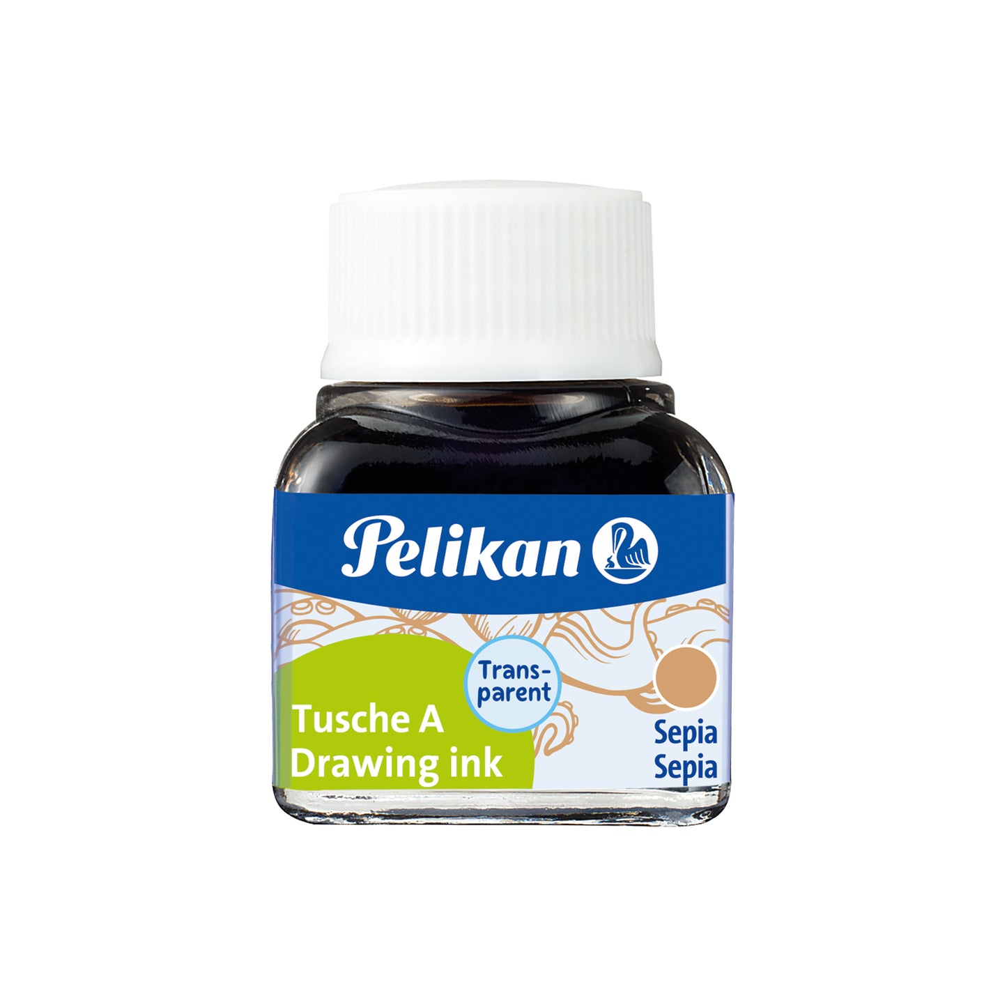 Inchiostro di china 523 - 10ml  - seppia 15 - Pelikan