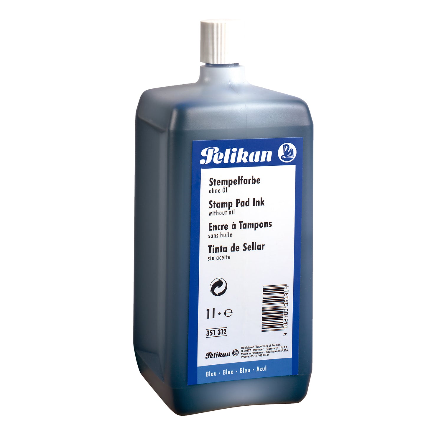 Inchiostro - 1 L - senza olio - blu - Pelikan