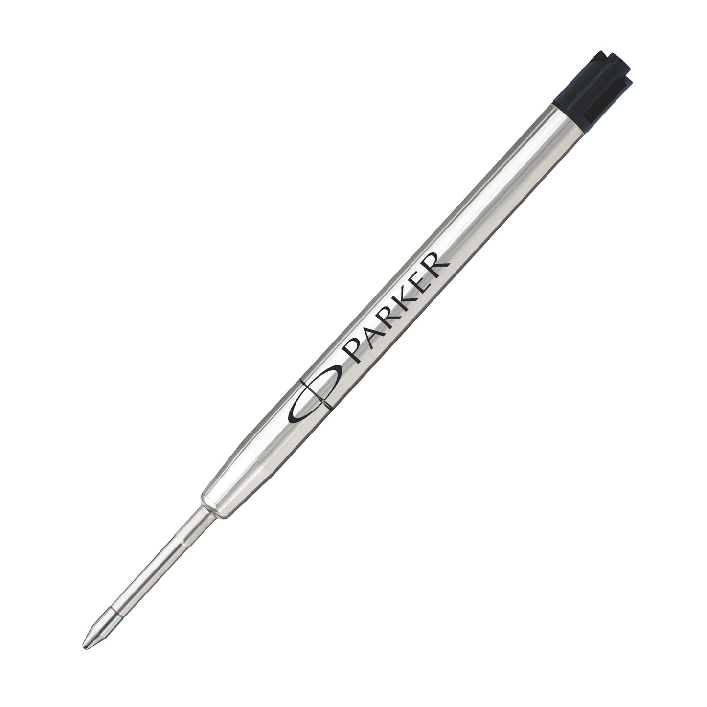 Refill sfera Quink standard  - punta large - metallo - nero - Parker
