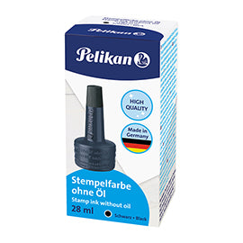 Inchiostro 4k per cuscinetti - senza olio - 28 ml - nero - Pelikan