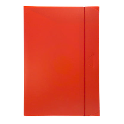 Cartella progetto con elastico - 24 x 35 cm - dorso 3 cm - rosso - Fellowes