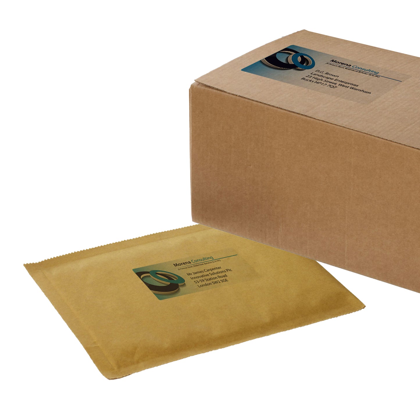 Etichette adesive J8560 - in PE - inkjet - permanenti - 63,5 x 38,1 mm - 21 et/fg - 25 fogli - trasparente - Avery