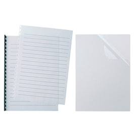 Copertine Video A4 R15 - PVC - 140 micron - neutro trasparente - Sei Rota - scatola 100 pezzi