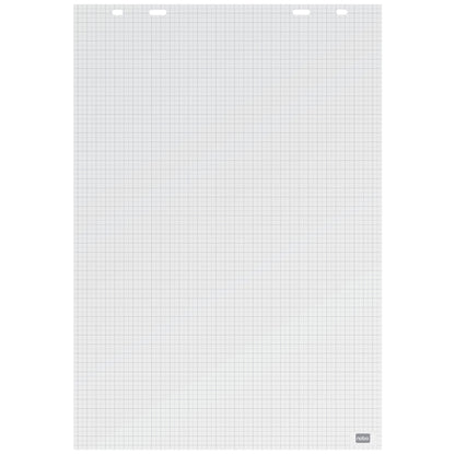 Blocco per lavagna - 20 fogli - 67 x 97 x 0,3 cm - quadretti 5 x 5 cm - Nobo