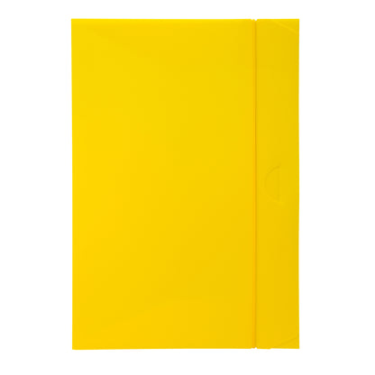 Cartella progetto con elastico - 24 x 35 cm - dorso 3 cm - giallo - Fellowes