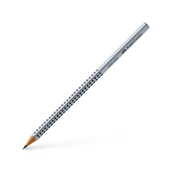 Matita di grafite Grip 2001 - gradazione H - triangolare antiscivolo - Faber-Castell