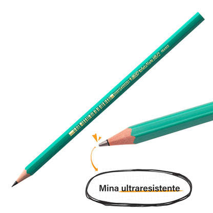 Matita in resina Ecolutions Evolution Graphite 650 - gradazione HB - Bic - conf. 12 pezzi
