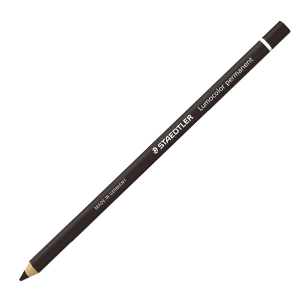 Matita Lumocolor Glasochrom - permanente  - nero - Staedtler
