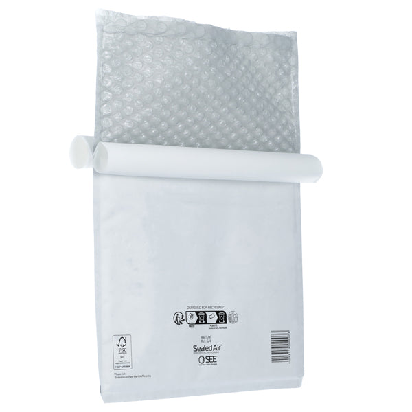 Busta imbottita Mail Lite - H (27 x 36 cm) - bianco - Sealed Air - conf. 10 pezzi
