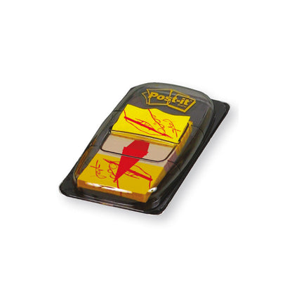 Segnapagina Post-it Index FIRMA QUI - 680-31 - 25,4 x 43,6 mm - Post-it - conf. 50 pezzi