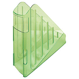 Portariviste Classic - 29,5 x 27 cm - dorso 7,5 cm - verde trasparente - Arda