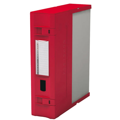Scatola archivio Combi Box E600 - dorso 9 cm - 29,8 x 36,2 cm - rosso - Fellowes