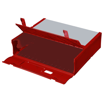 Scatola archivio Combi Box E600 - dorso 9 cm - 29,8 x 36,2 cm - rosso - Fellowes