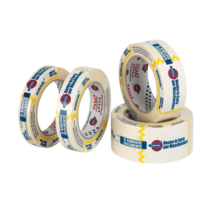 Nastro adesivo MSK 6143 - 38 mm x 50 m - carta - beige - Eurocel