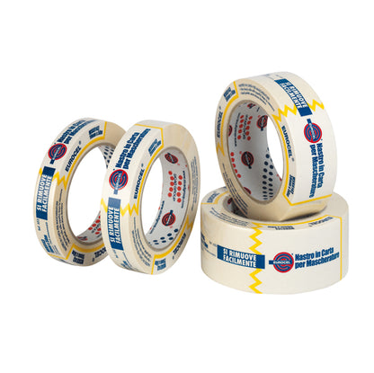Nastro adesivo MSK 6143 - 50 mm x 50 m - carta - beige - Eurocel