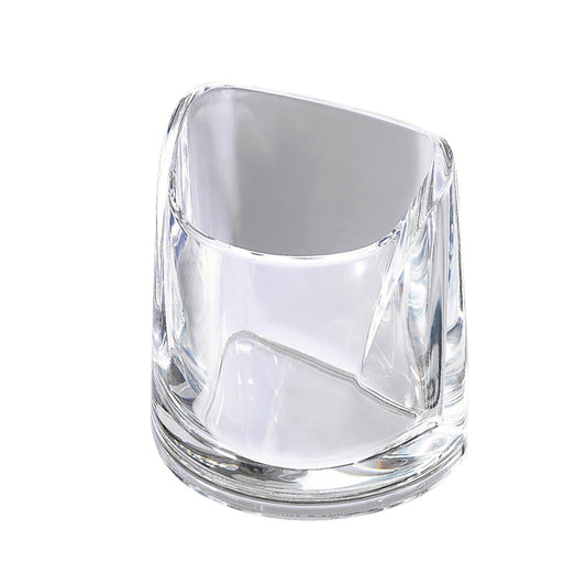 Portapenne Nimbus - 10 x 11 x 6,8 cm - cristallo trasparente - Rexel