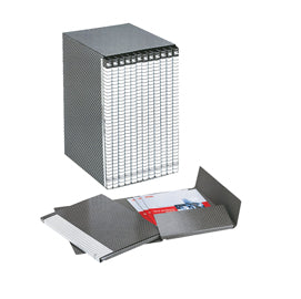 Gruppo Delso Line - 25 x 32 cm - 12 cartelle 2 lembi - con custodia - dorso 1,5 cm - Esselte