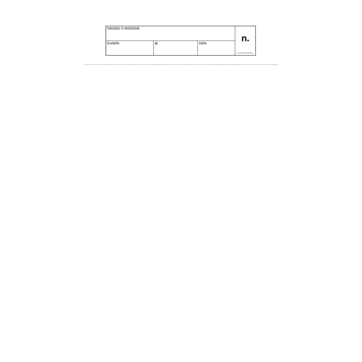 Blocco buste nota spese - 28 x 15cm - Edipro - conf. 25 buste