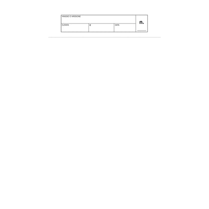 Blocco buste nota spese - 28 x 15cm - Edipro - conf. 25 buste