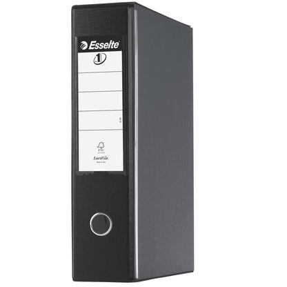 Registratore Eurofile G55 - dorso 8 cm - protocollo 23 x 33 cm - nero - Esselte