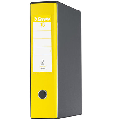 Registratore Eurofile G53 - dorso 8 cm - commerciale 23 x 30 cm - giallo - Esselte