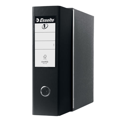 Registratore Eurofile G53 - dorso 8 cm - commerciale 23 x 30 cm - nero - Esselte