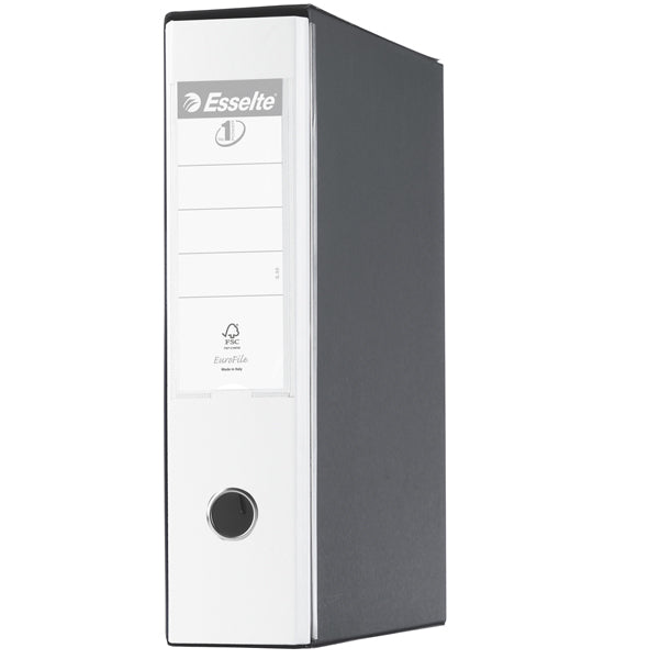 Registratore Eurofile G53 - dorso 8 cm - commerciale 23 x 30 cm - bianco - Esselte