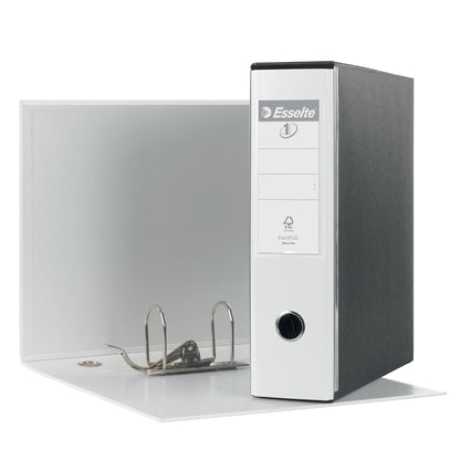 Registratore Eurofile G53 - dorso 8 cm - commerciale 23 x 30 cm - bianco - Esselte