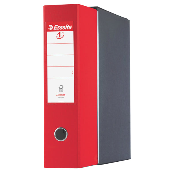 Registratore Eurofile G53 - dorso 8 cm - commerciale 23 x 30 cm - rosso - Esselte