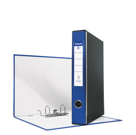 Registratore Eurofile G54 - dorso 5 cm - protocollo 23 x 33 cm - blu - Esselte