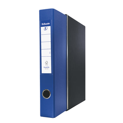 Registratore Eurofile G54 - dorso 5 cm - protocollo 23 x 33 cm - blu - Esselte