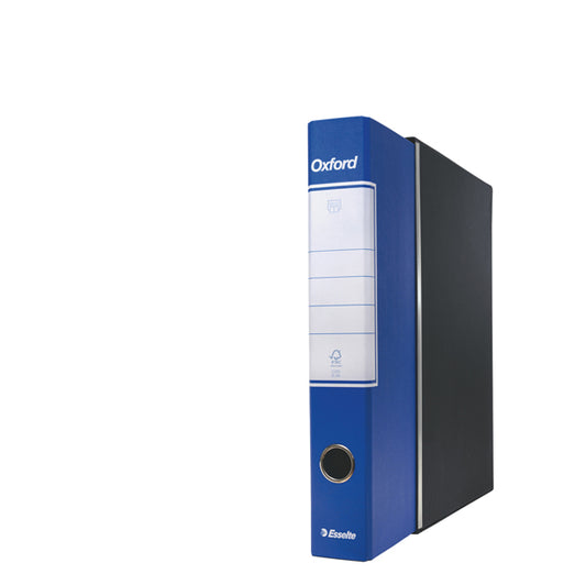 Registratore Essentials G73 - dorso 8 cm - commerciale 23 x 30 cm - blu - Esselte
