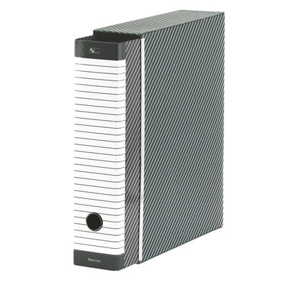 Registratore Delso Line G14 - dorso 5 cm - protocollo 23 x 33 cm - grigio - Esselte