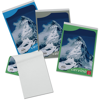 Blocco Cervino - A5 - 150 x 210mm - 50gr - 50 fogli - 5mm - Pigna