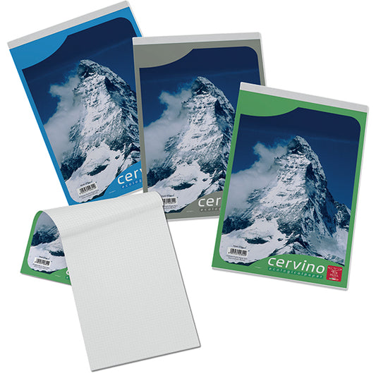 Blocco Cervino - A5 - 150 x 210mm - 50gr - 50 fogli - 5mm - Pigna