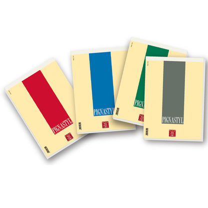 Blocco Pignastyl - A4 - 210 x 297mm - 80gr - 70 fogli - 1 rigo - Pigna