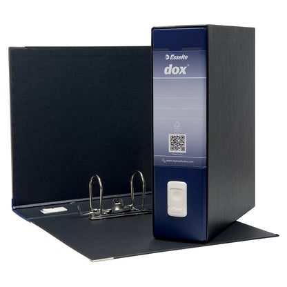 Registratore Dox 1 - dorso 8 cm - commerciale 23 x 29,7 cm - blu - Esselte Dox